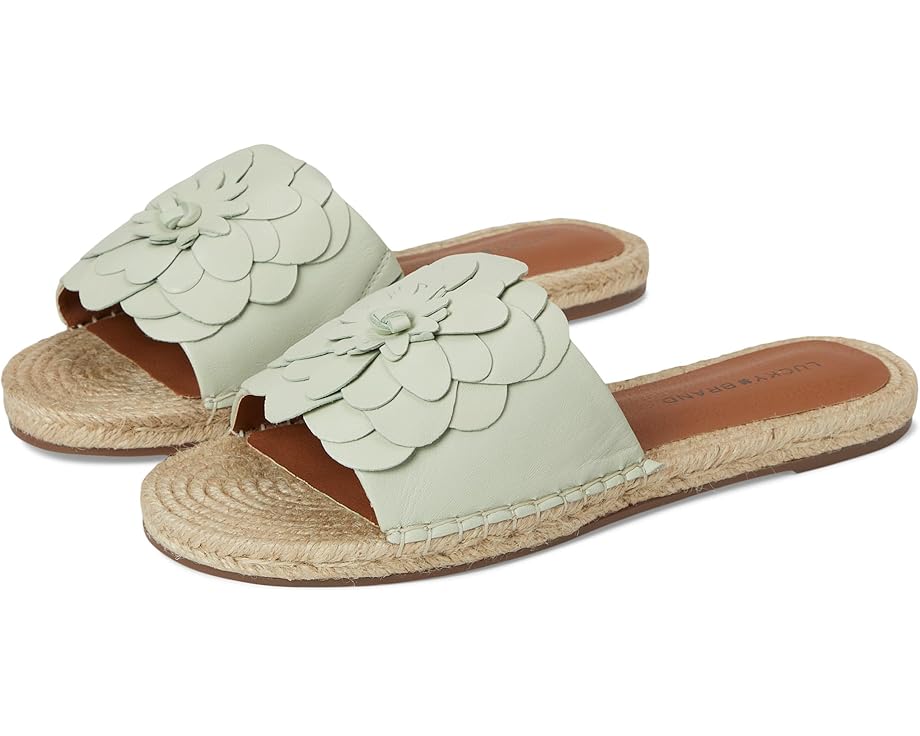 Lucky Brand Biricha Floral Flat Sandals Women's