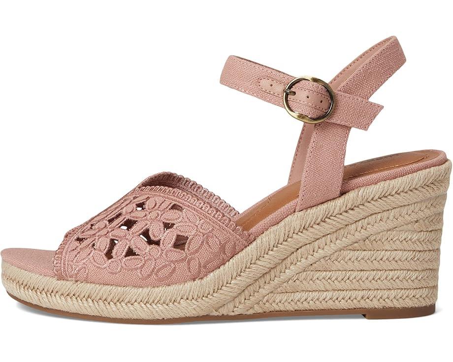 Lucky Brand Coyna Floral Espadrille Wedge Sandals Women's