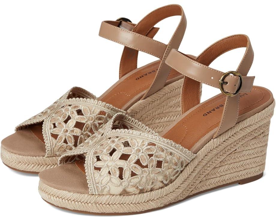 Lucky Brand Coyna Floral Espadrille Wedge Sandals Women's