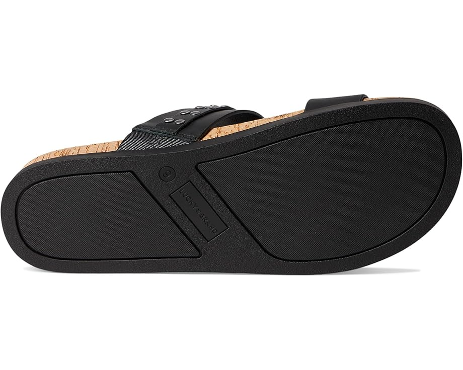 6pm Lucky Brand Dineesa Studded Two Band Flat Sandals Women's