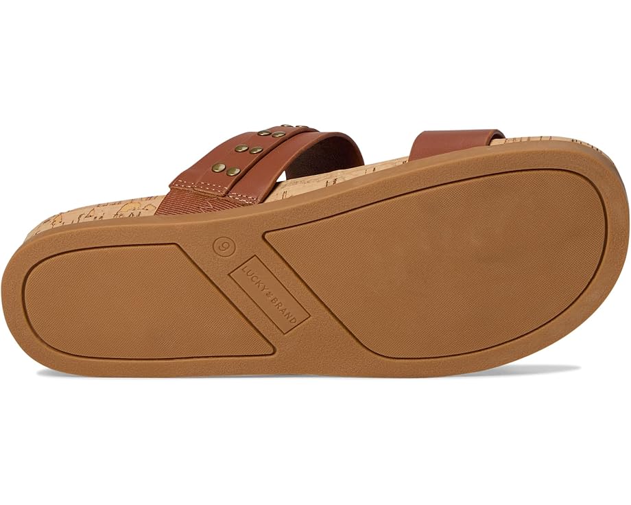 Lucky Brand Dineesa Studded Two Band Flat Sandals Women's