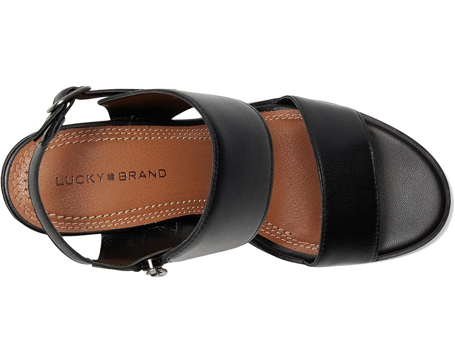 Lucky Brand Dinzin Double Band Heeled Sandals Women's