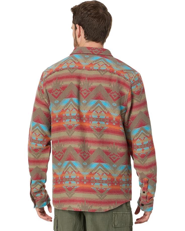 Lucky Brand Jacquard Humboldt Utility Shirt Men's