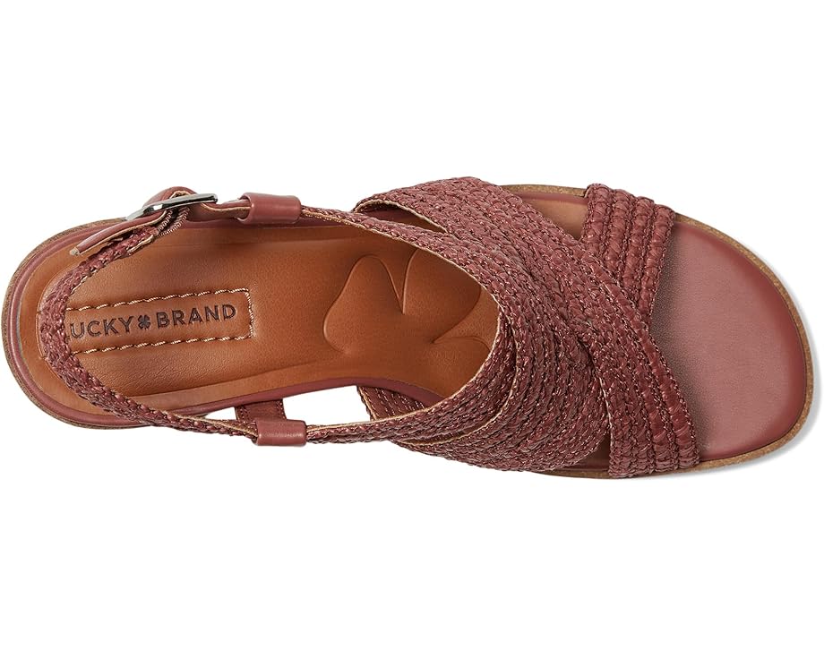 Lucky Brand Sasina Cut Out Heeled Sandals Women's