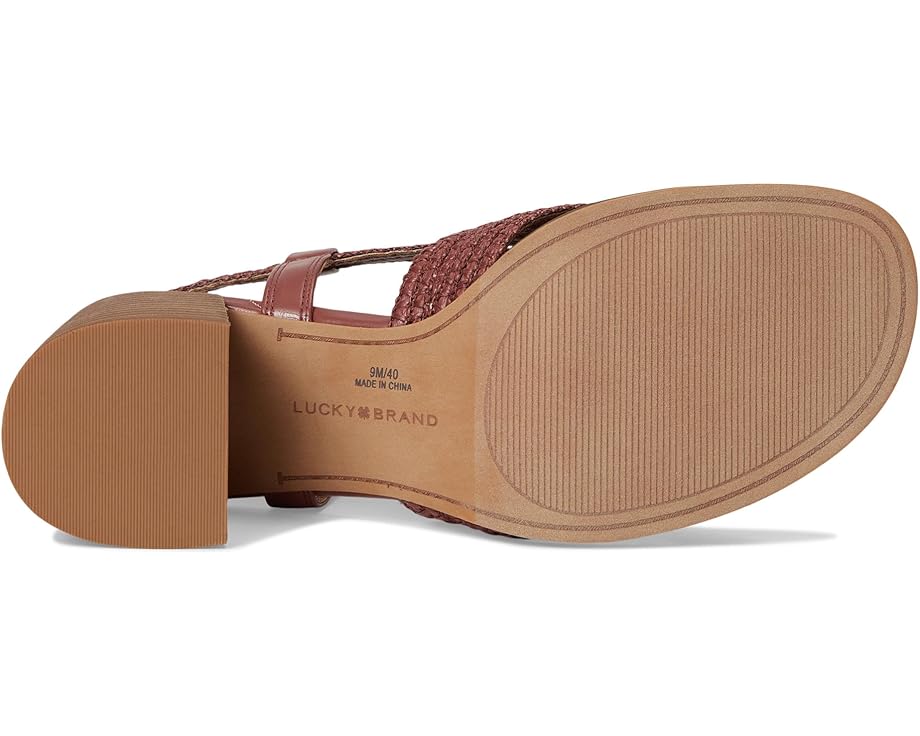 Lucky Brand Sasina Cut Out Heeled Sandals Women's