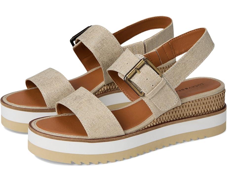 Lucky Brand Turoma Platform Wedge Sandals Women's