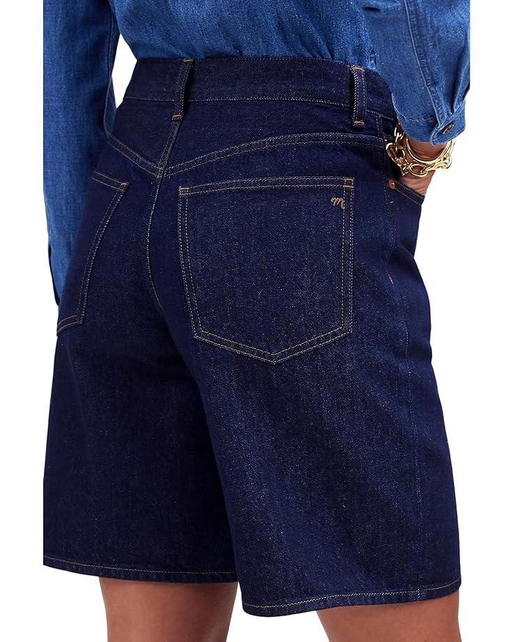 6pm Madewell Bermuda Shorts In Bronxville Wash Women's