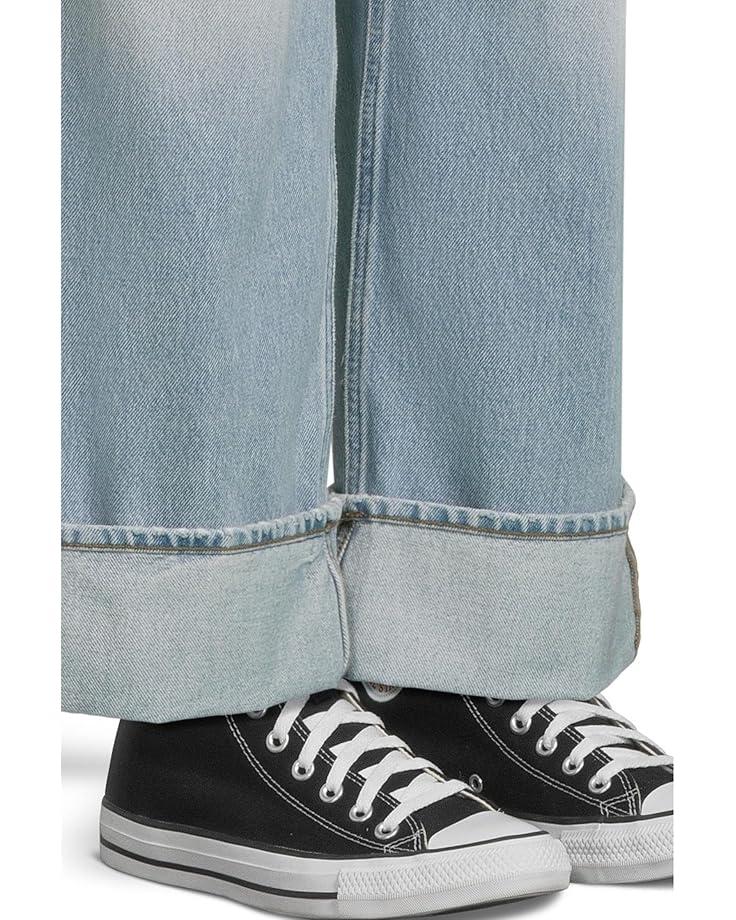 Madewell Low Slung Baggy With Rips In Hallstead Wash Women's