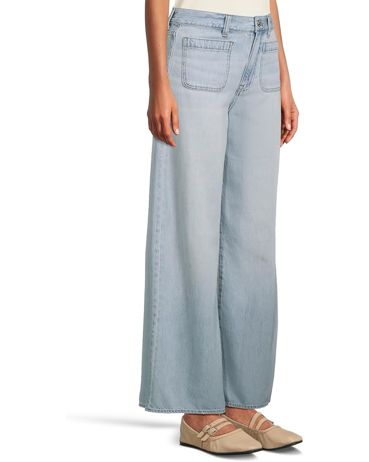 Madewell Patch Pocket Superwide-Leg In Ahern Wash Women's