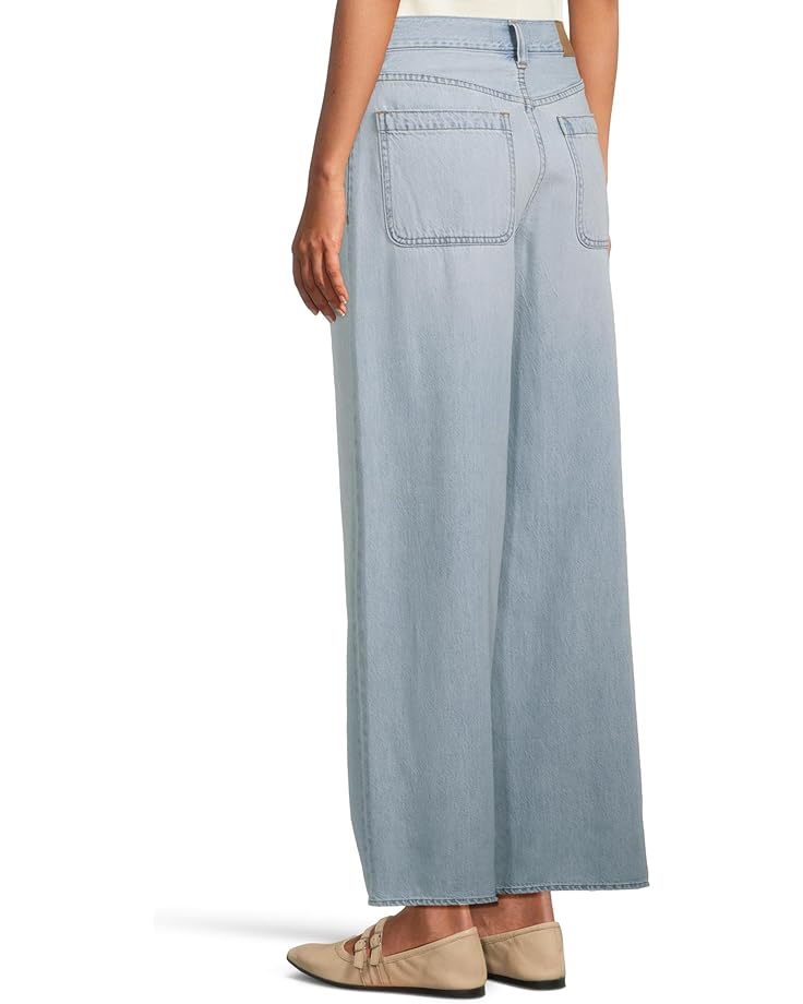 Madewell Patch Pocket Superwide-Leg In Ahern Wash Women's