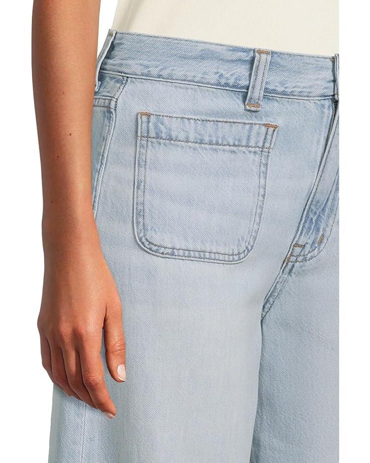 Madewell Patch Pocket Superwide-Leg In Ahern Wash Women's