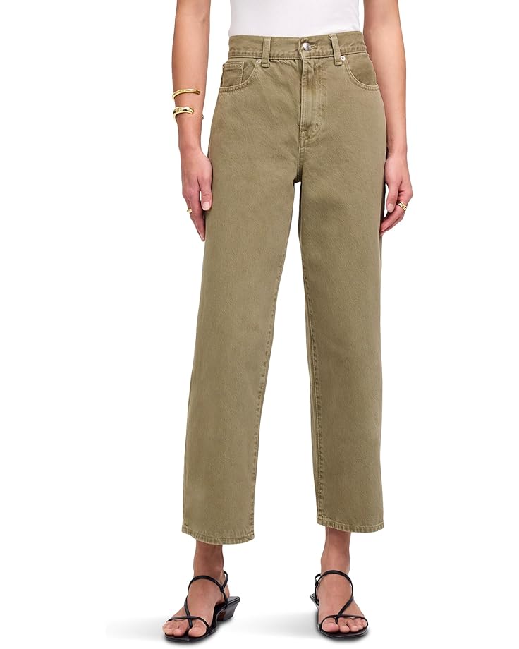 Madewell Perefect Vintage Wide Crop in Faded Fatigue Women's