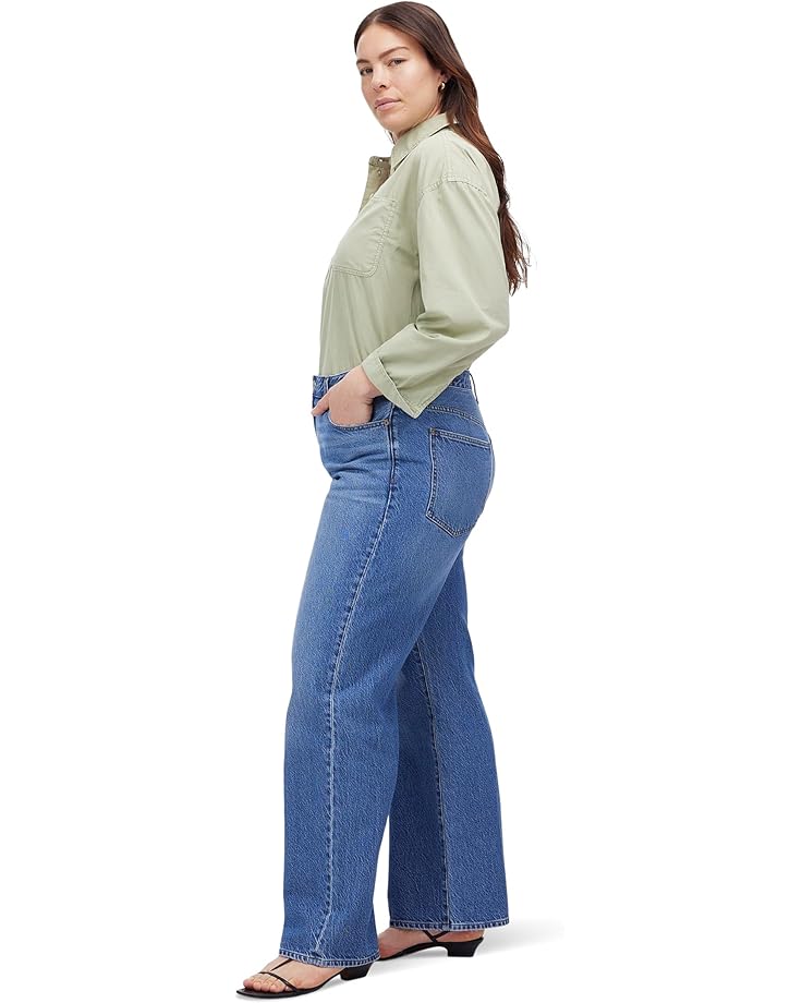 Madewell Perfect Vintage Wide In Airy Denim In Pepperidge Wash Women's Pepperidge Wash