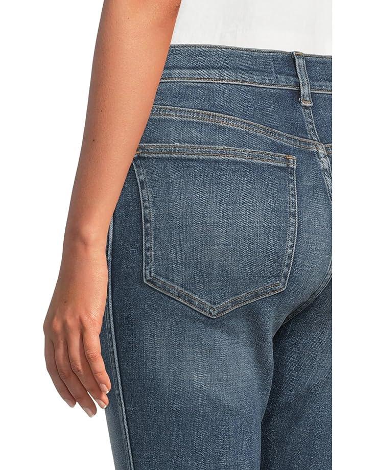 Madewell Stovepipe In Light Wash With Step Hem Women's