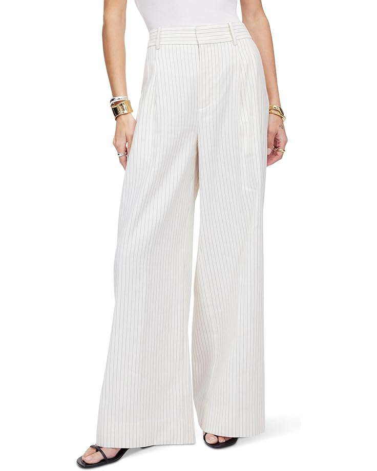 Madewell Superwide Harlow Pinstripe - Cotton Polyester Women's