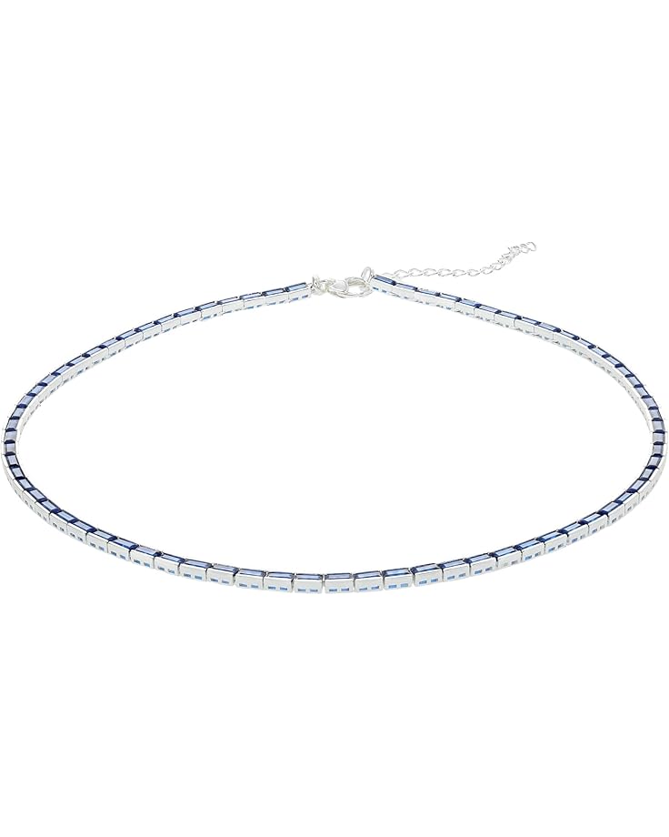 6pm Madewell Tennis Collection Baguette Crystal Necklace