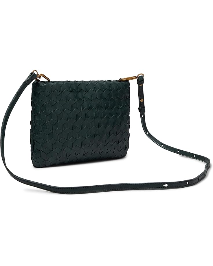 6pm Madewell The Puff Crossbody Bag: Woven Leather Edition