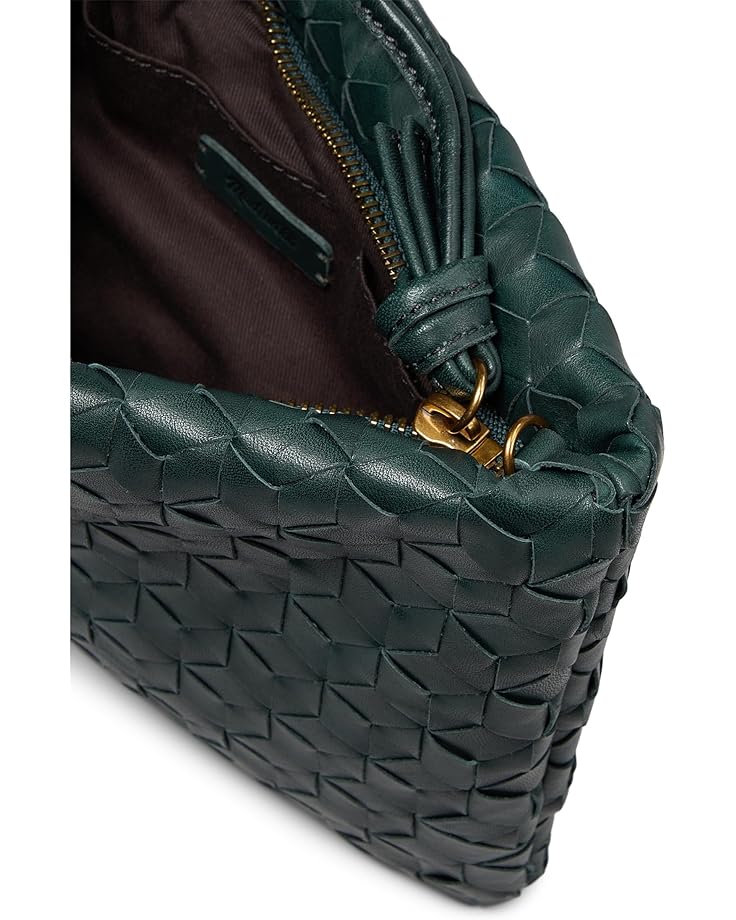 6pm Madewell The Puff Crossbody Bag: Woven Leather Edition