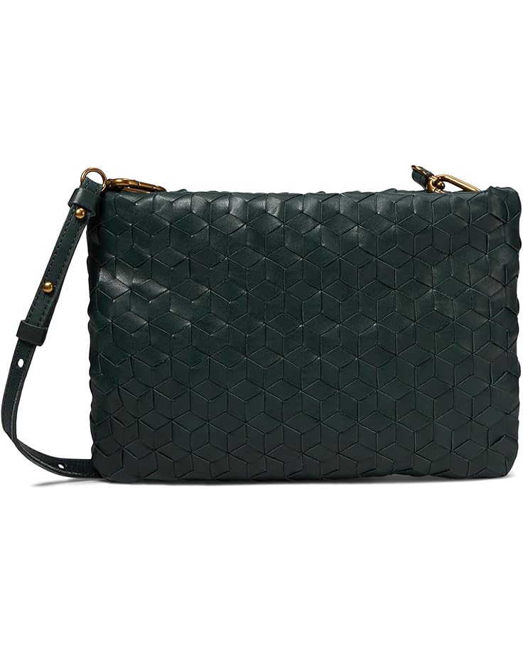 6pm Madewell The Puff Crossbody Bag: Woven Leather Edition