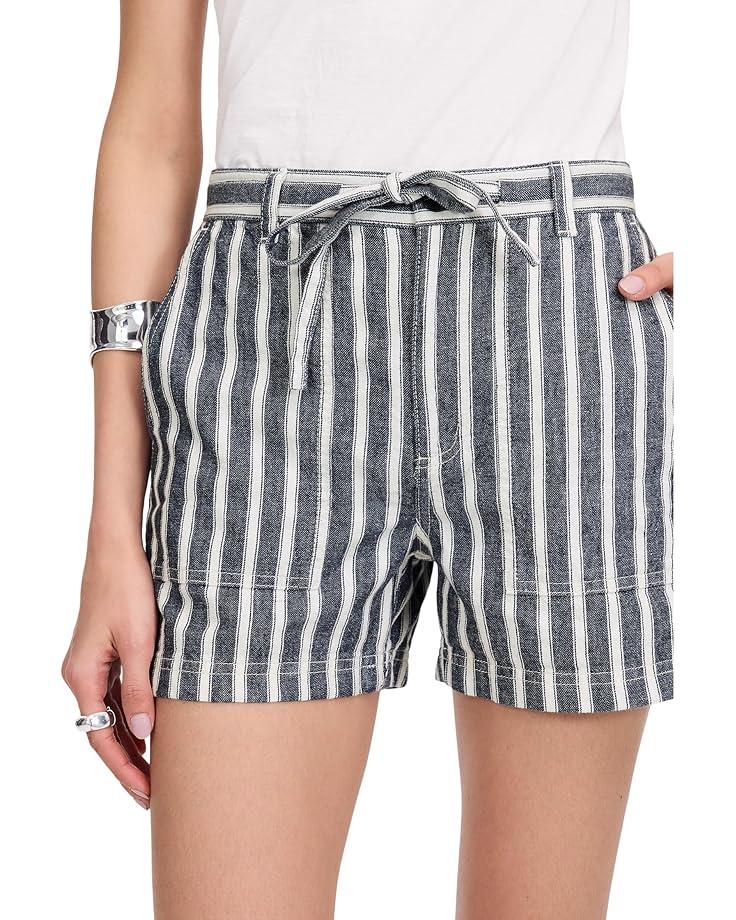 Madewell Utility E Back Shorts - Striped Twill Line Women's