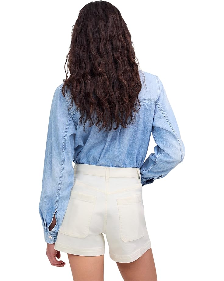 6pm Madewell White Emmett Shorts - Tile White Women's