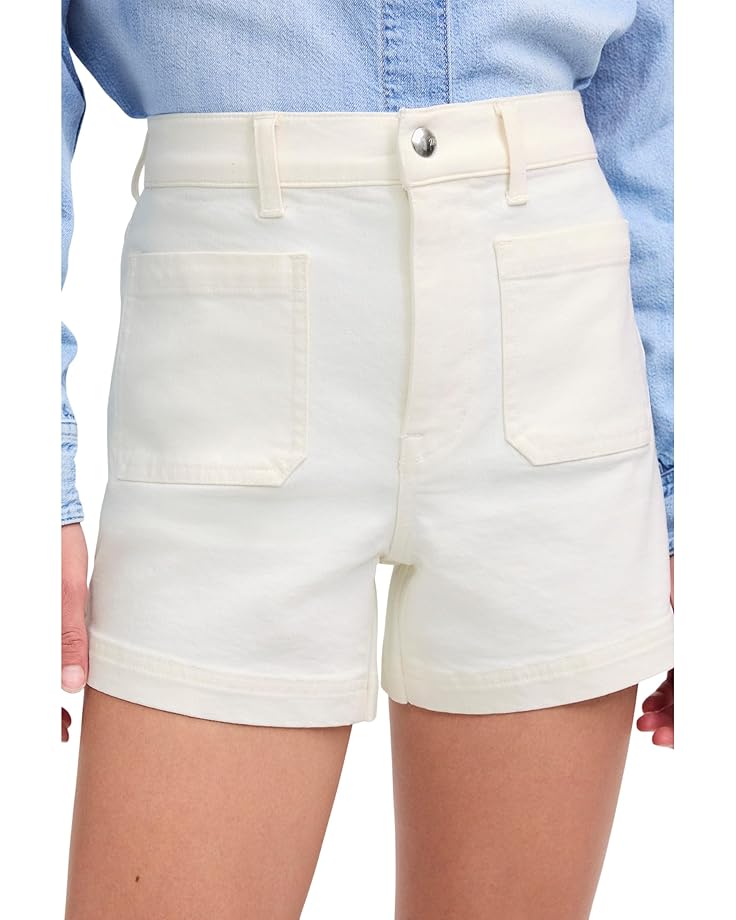 6pm Madewell White Emmett Shorts - Tile White Women's