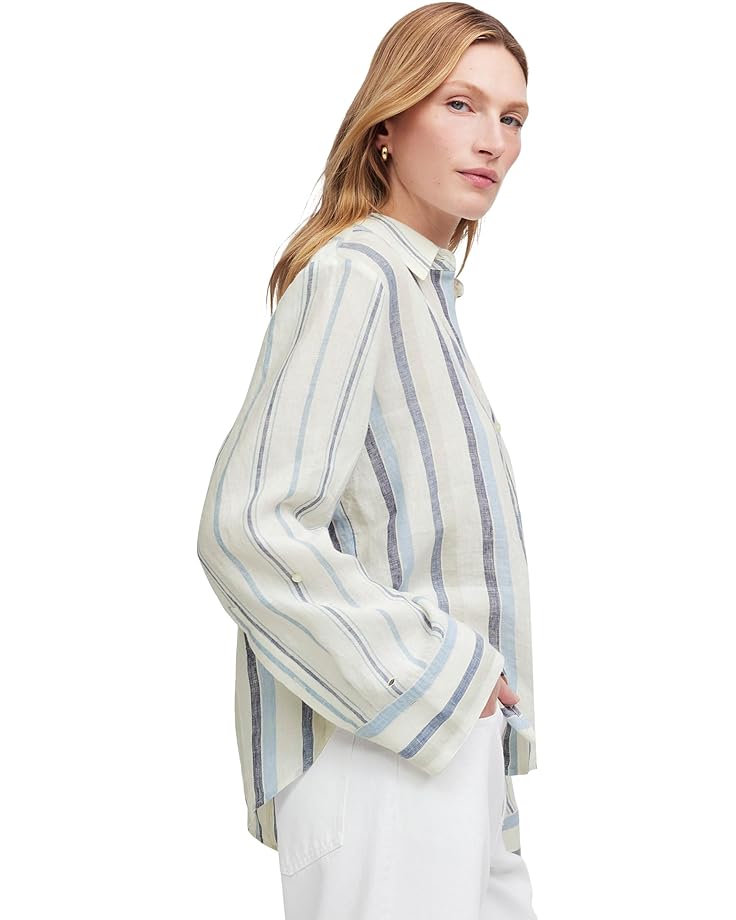 6pm Madewell Y-Neck Shirt With Adjustable Sleeve Women's