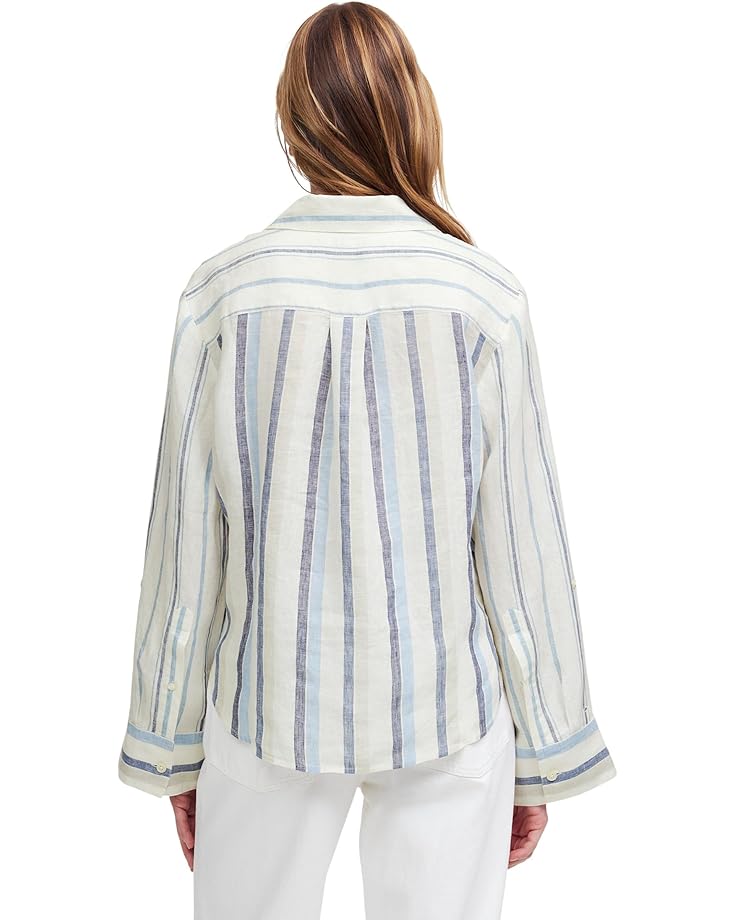 6pm Madewell Y-Neck Shirt With Adjustable Sleeve Women's