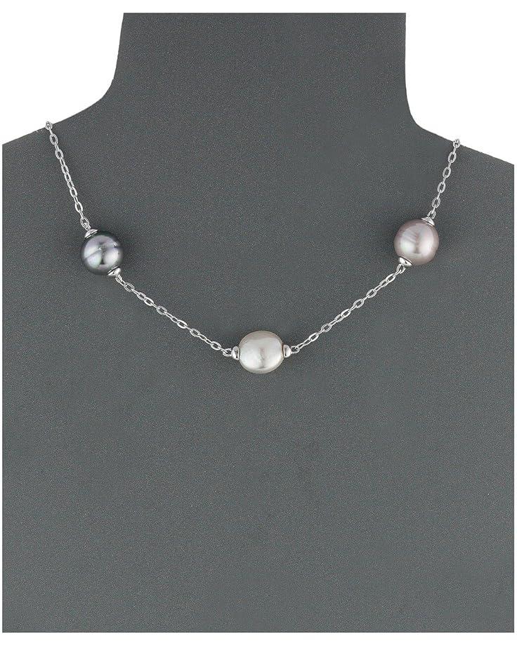 6pm Majorica Baroque And Coin Pearl Illusion Necklace