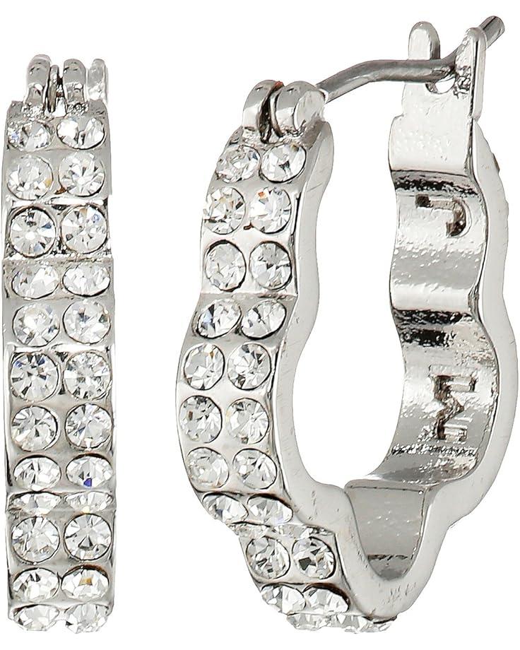 6pm Marc by Marc Jacobs Diamonds and Daisies Daisy Window Mini Hoops Earrings