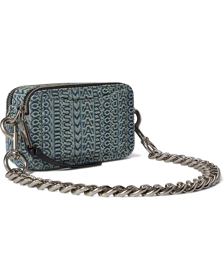Marc Jacobs The Bleached Monogram Denim Snapshot