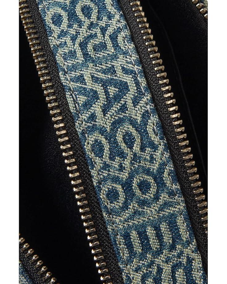 Marc Jacobs The Bleached Monogram Denim Snapshot
