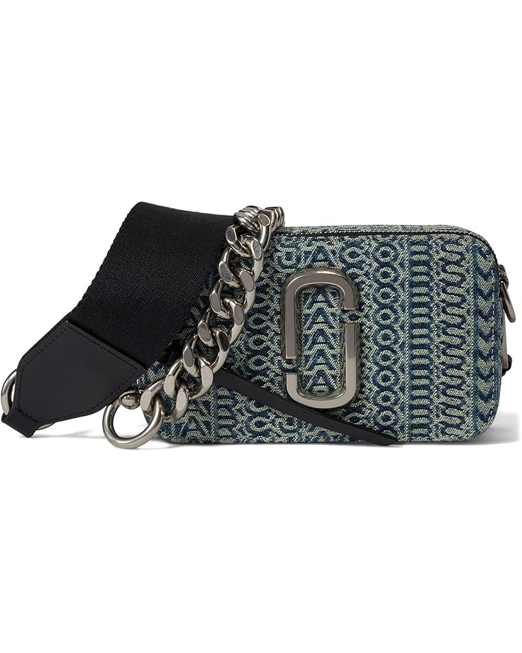 Marc Jacobs The Bleached Monogram Denim Snapshot