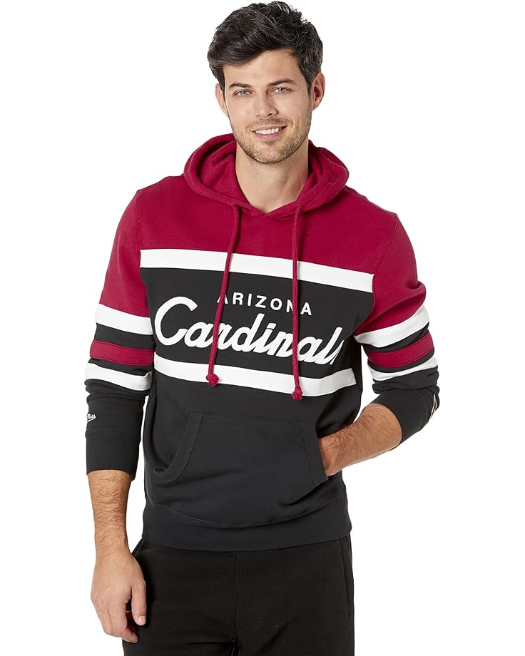 6pm Mitchell & Ness NFL Head Coach Hoodie Cardinals Men's