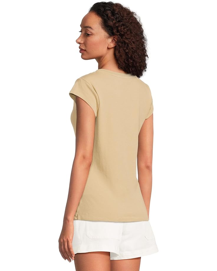 6pm Mod-o-doc Cap Sleeve Crew Neck Slim Tee Women's