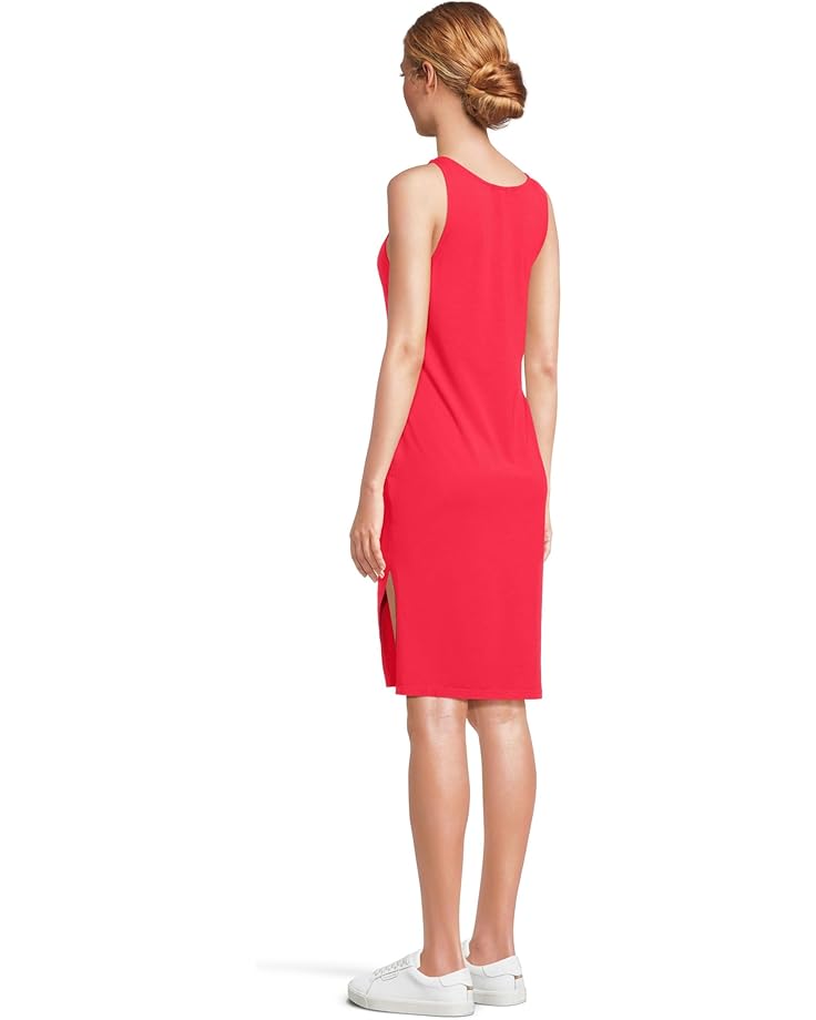 Mod-o-doc Side Slit Tank Dress Women's Glazed Cherry