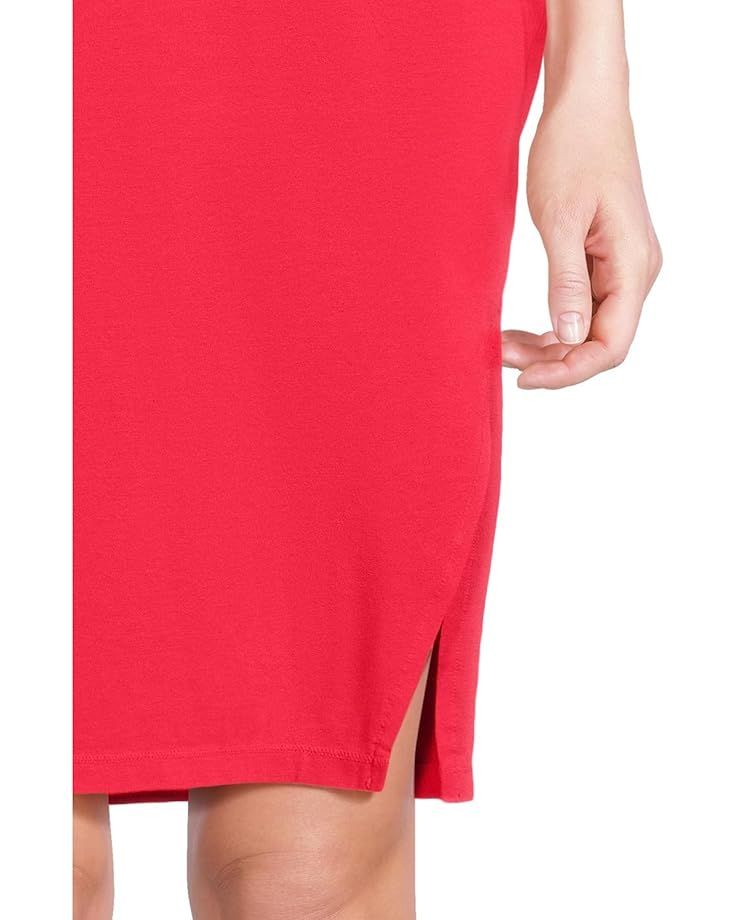 Mod-o-doc Side Slit Tank Dress Women's Glazed Cherry