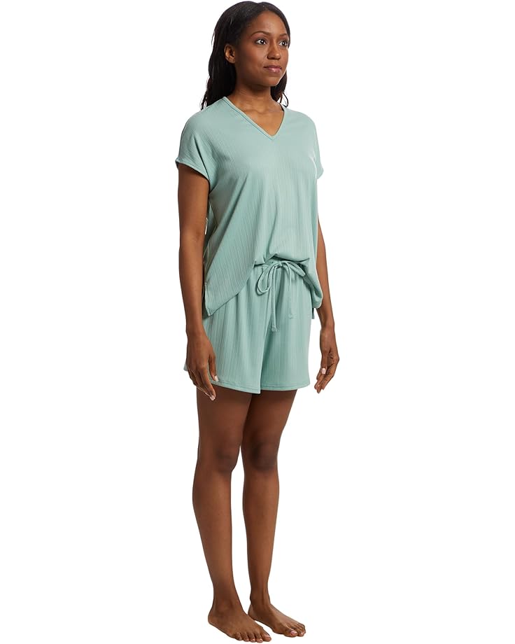 N By Natori Soothe Short Sleeve Short Set Women's
