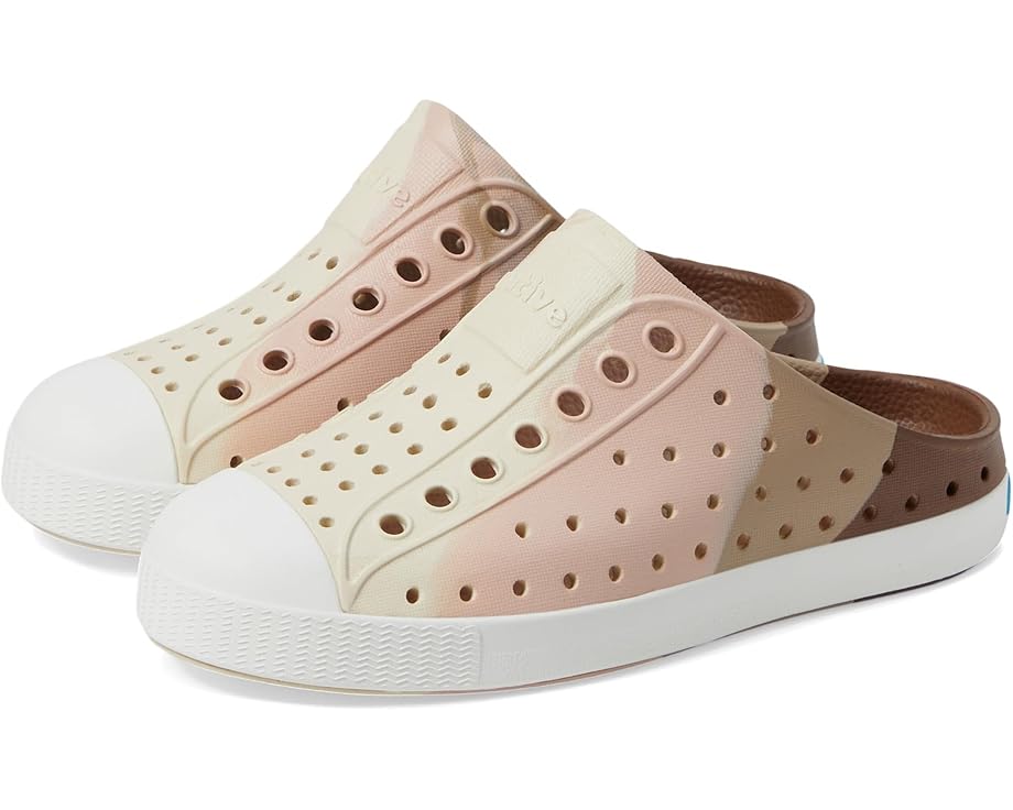 Native Shoes Kids Jefferson Clog Marble (Little Kid/Big Kid)
