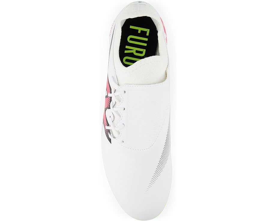 New Balance FURON DISPATCH FG V7+ Soccer Cleats Unisex White/Hi-Lite
