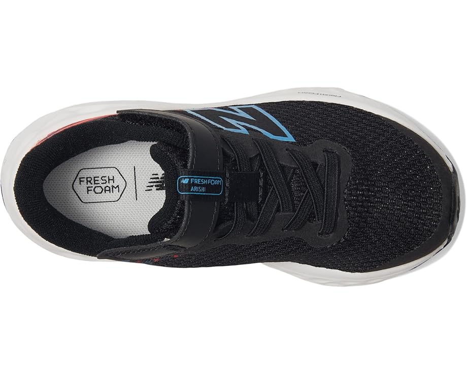 6pm New Balance Kids Fresh Foam Arishi V4 Bungee Lace With Top Strap (Little Kid)