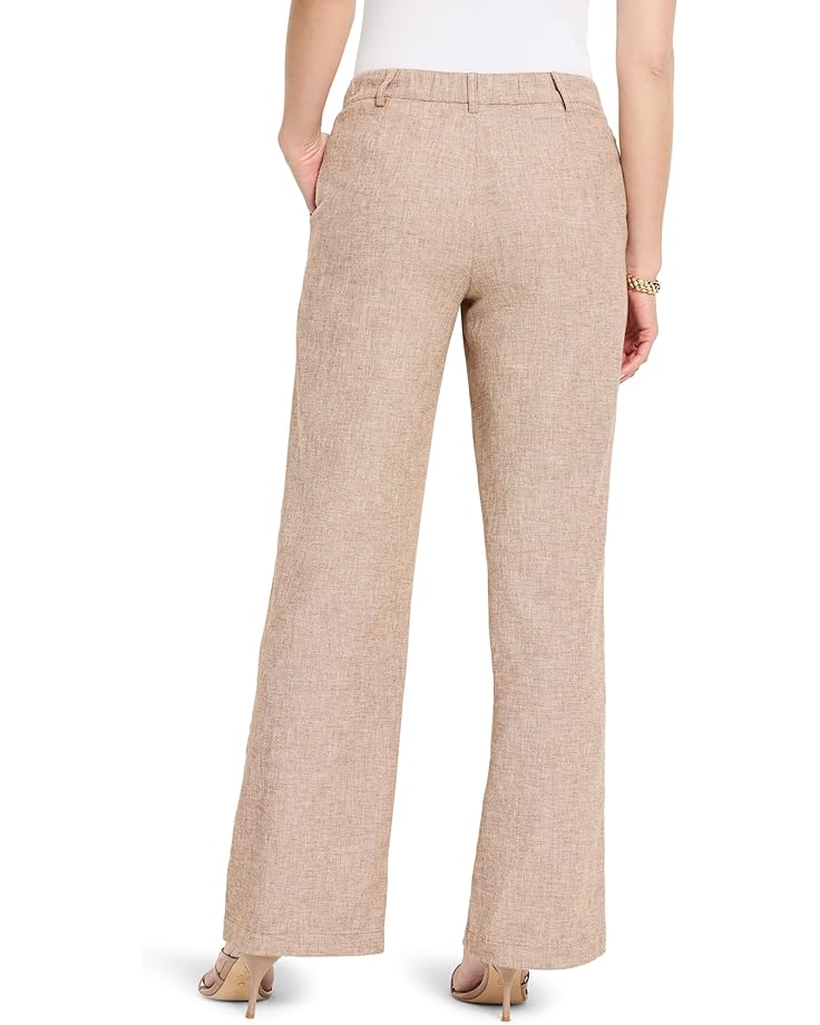 NIC+ZOE 31" Linen Cotton Eliot Wide-leg Pants Women's
