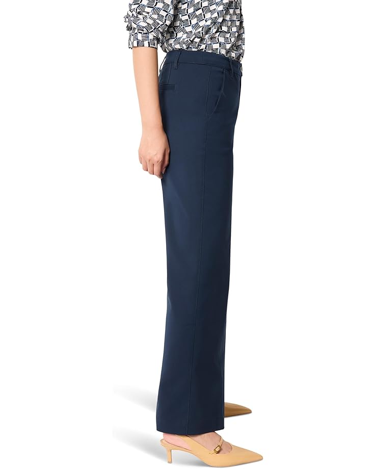 6pm NIC+ZOE 31" Seasonless Cotton Wide-Leg Trousers Women's