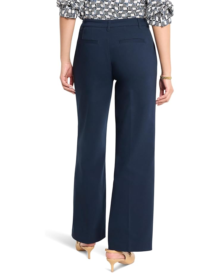 6pm NIC+ZOE 31" Seasonless Cotton Wide-Leg Trousers Women's