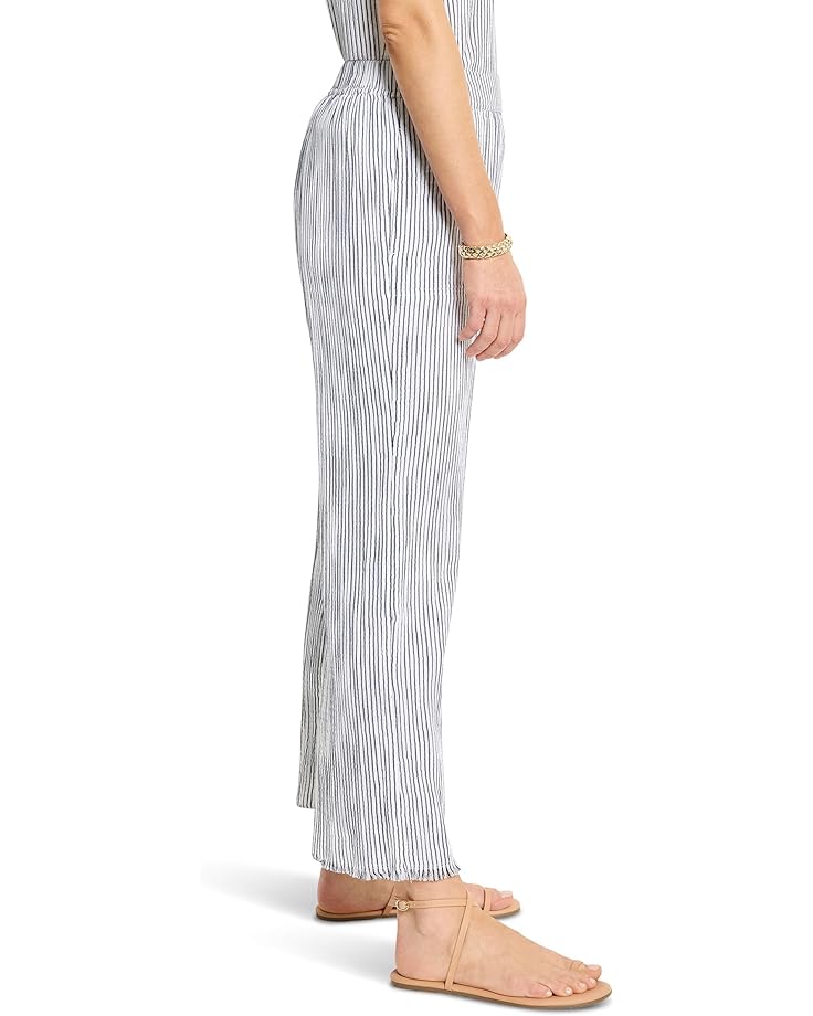 6pm NIC+ZOE Petite 28" Pinstripe Gauze Wide-Leg Pant Women's