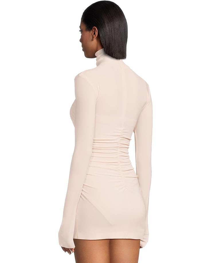 6pm Norma Kamali Long Sleeve Turtleneck Pickleball Dress Women's