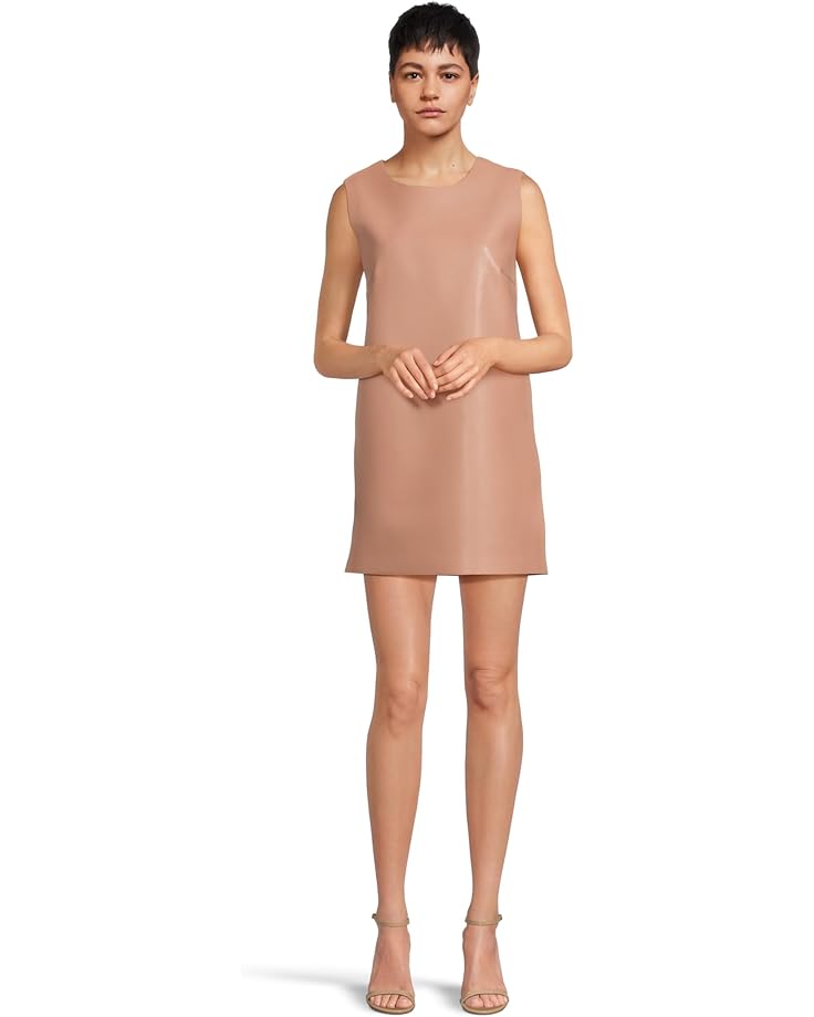Norma Kamali Sleeveless Mini Dress Women's Cappuccino