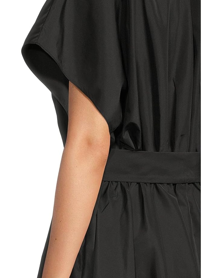 6pm Norma Kamali Super Oversized Sleeveless Boyfriend Neck Shirt Flared Mini Dress Women's