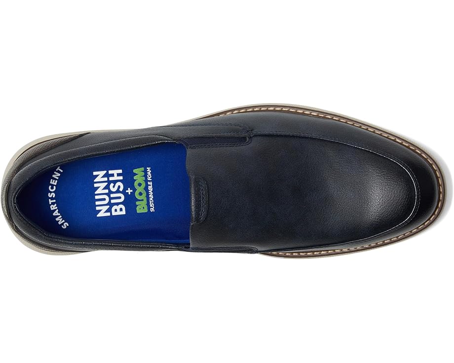 6pm Nunn Bush Chase Moccasin Toe Slip-On Lightweight Contemporary Loafer Men's