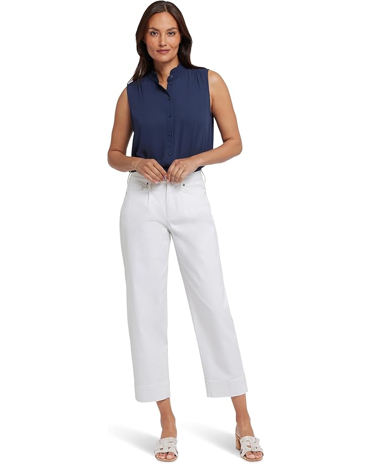6pm NYDJ Balloon Ankle Jeans in Optic White Women's